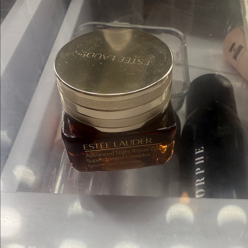 Estee Lauder Eye Complex with Gold Lid and Amber Jar
